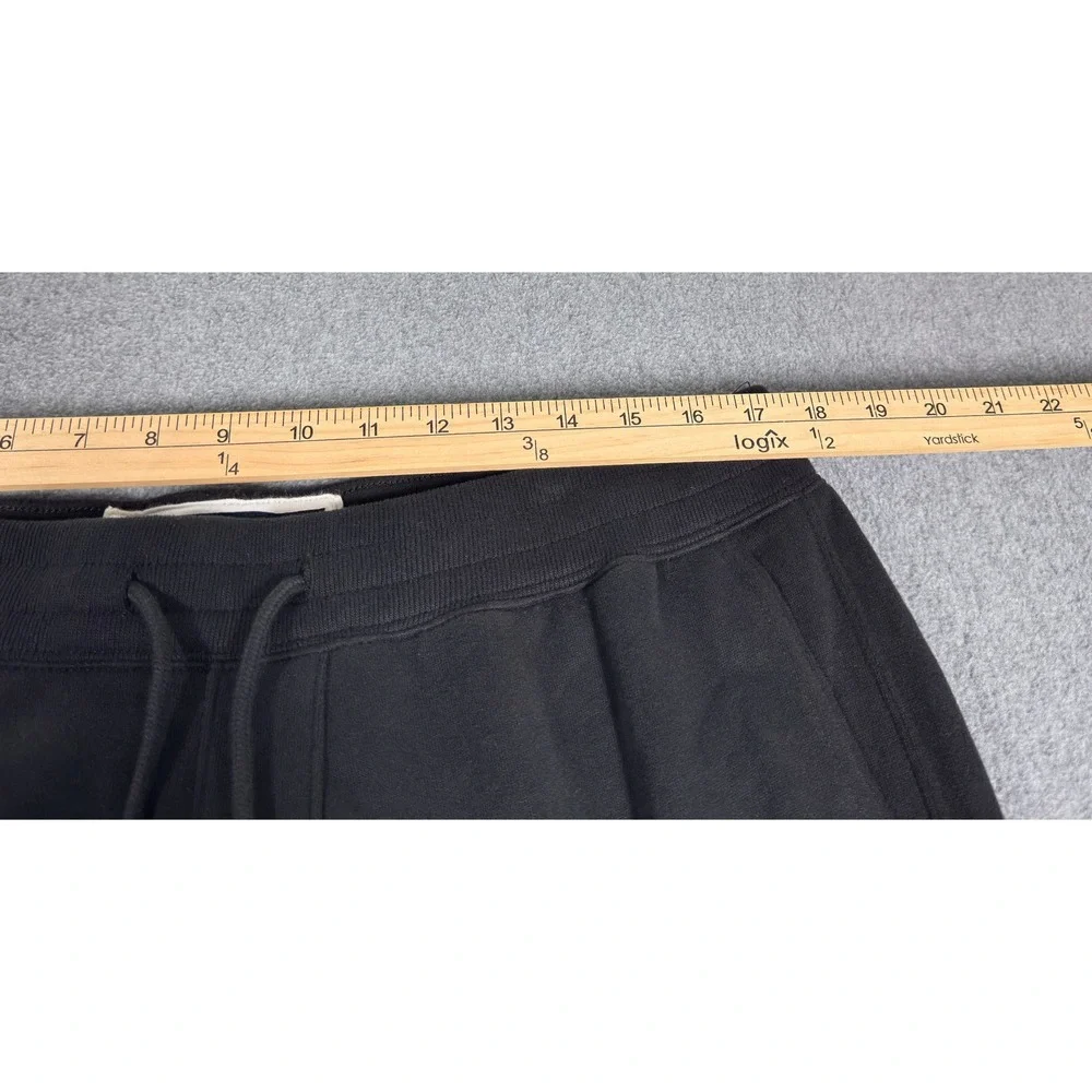 Abercrombie & Fitch Men's Soft Sweatpants‎ Cinch Black Fleece XXL 2XL NWT